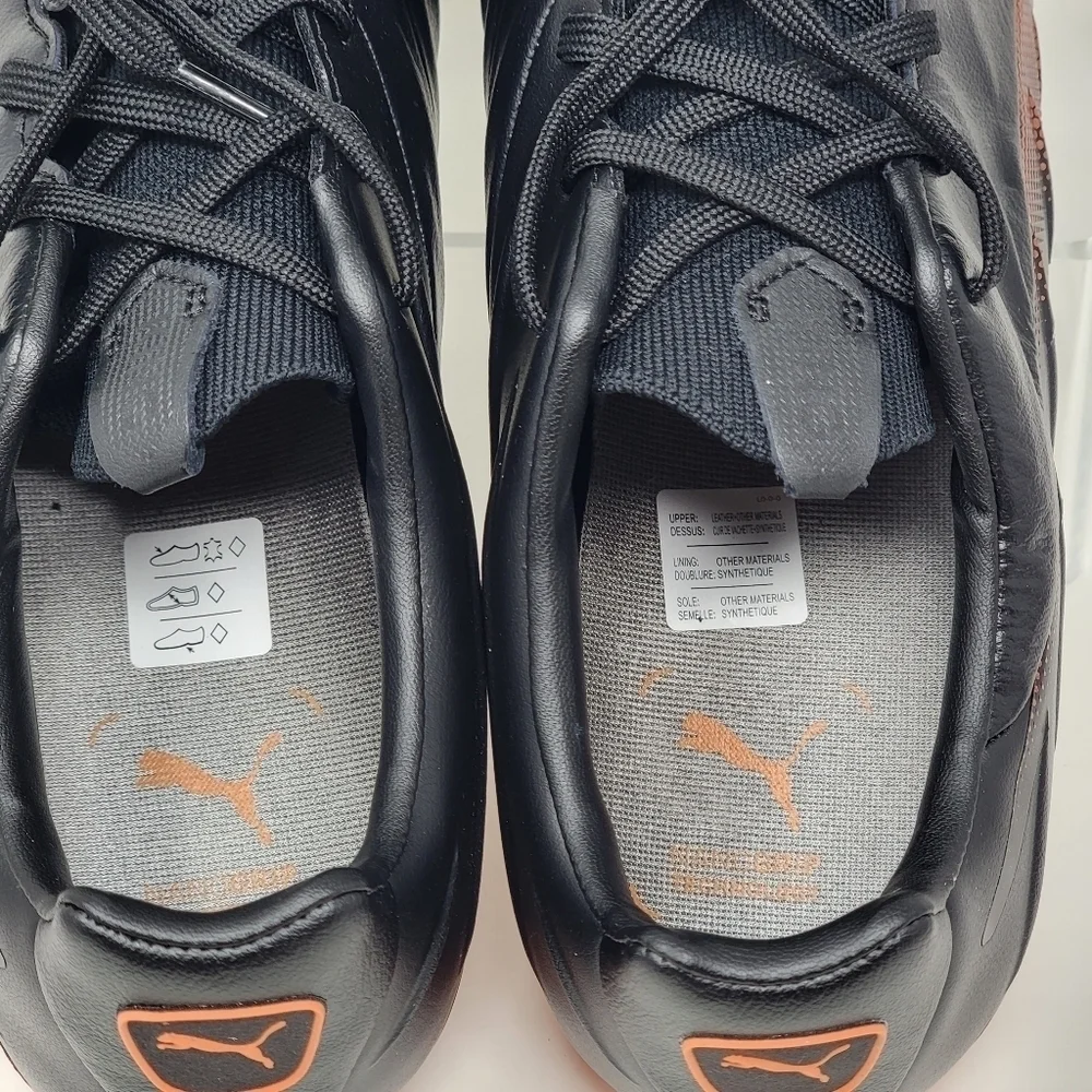 Puma King Platinum 21 FG AG Black Soccer Cleats Mens Size Multi Style 106478-04